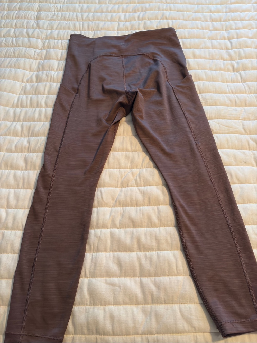 Athleta Ultimate Stash Pocket 7/8 Mauve Leggings